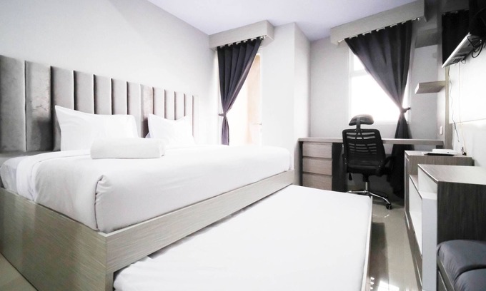 Surabaya Apartment | Nice And Comfy Studio At Grand Dharmahusada Lagoon Apartment