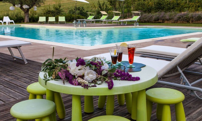 Fossombrone Other | Nice apartment for 3 people with WIFI, A/C, pool, TV and pets allowed