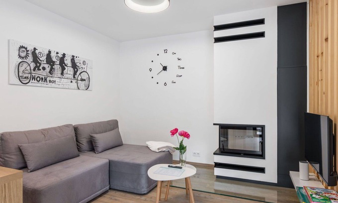 Janov nad Nisou Apartment | Nice apartment for 4 guests with WIFI, TV and terrace