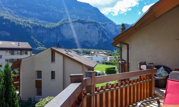 Martisberg Apartment | Nice apartment for 4 guests with WIFI, TV, balcony, pets allowed and panoramic view