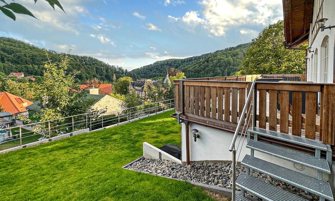 Stolberg Apartment | Nice apartment in Südharz with sauna
