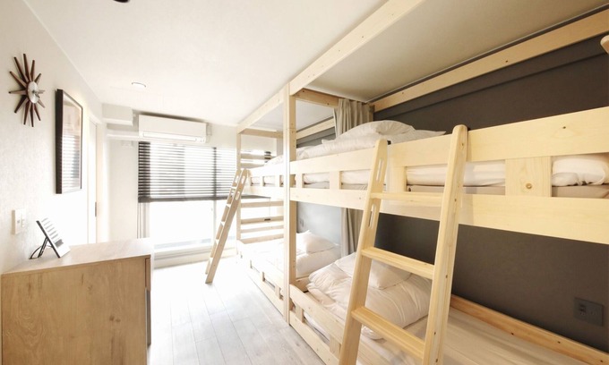 Chuo-ku Hotel | Nonsmoking Group bunk bed Free WiFi/Sapporo Hokkaidō