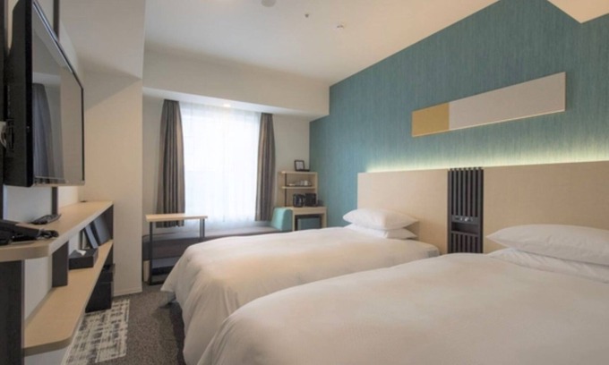 Odori Hotel | Nonsmoking Twin Stay without meals Enjoy sigh/Sapporo Hokkaidō