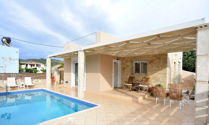 Nopigia Villa | Nopigia Mare Beachfront Villa, Kissamos Chania