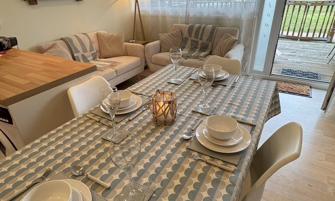 Bacton Ski Chalet | Norfolk beach getaway