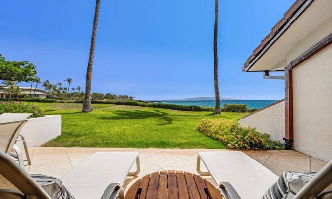 Wailea Condo | nStunning Oceanfront Condo With New Central AC System-Makena Surf Resort #F-102