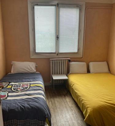 Pont Rousseau Apartment | Ntes Rezé 3P Box gratuit 1 à 6 pers Linge fourni