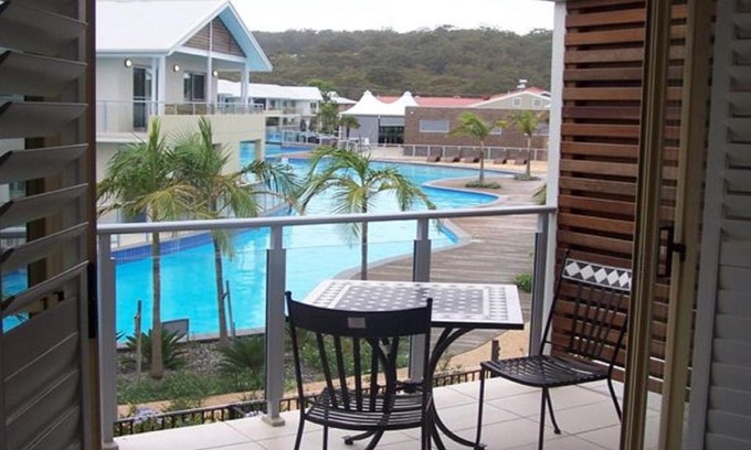 Salamander Bay Apartment | Oaks Pacific Blue 349 fantastic pool