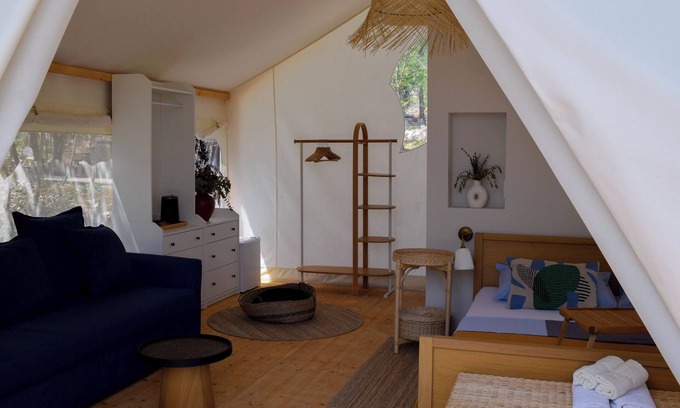 Karuc Resort | Oblun Eco Resort-Glamping Tent for 4, Lake Skadar