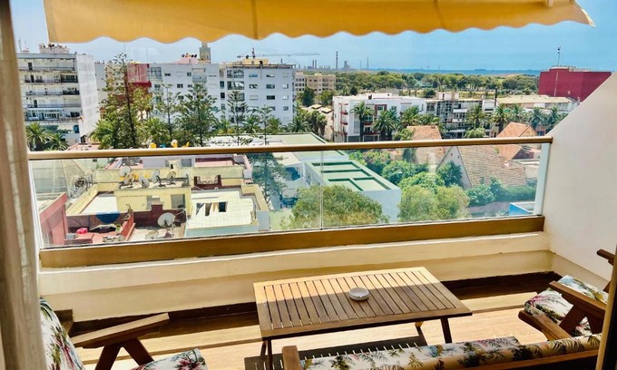 Mohammedia Apartment | OceanParc - Vue sur Mer et Parc 24H Sécurité