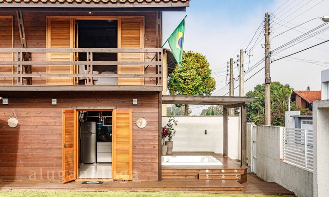 Vila Nova House | Ogram Cabana - With jacuzzi, 3 minutes beach