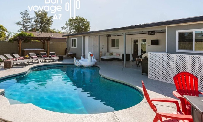 Peaceful Valley House | Old Town Scottsdale Gem Heated Pool Hot Tub