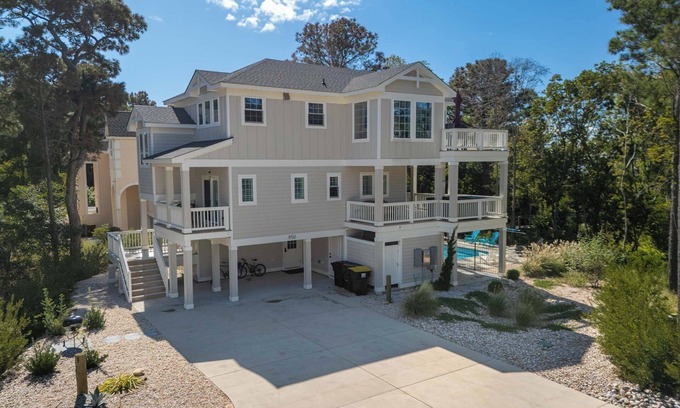 Monteray Shores House | Once Upon a Tide: Stunning Soundfront, Private Pool, Hot Tub, Private Dock