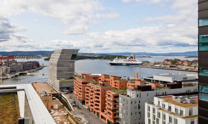 Gamle Oslo Condo | Oslo Barcode Modern 3BR apt With 26 SQM Balcony