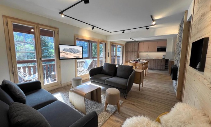 La Clusaz Apartment | OURS POLAIRE bel appartement village et pistes