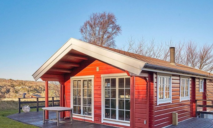 Sandvig House | Panoramic Log Cabin in Sandvig-By Traum