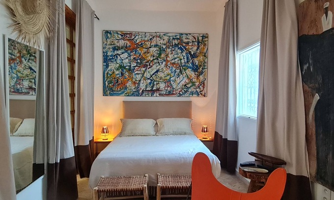 Tangier House | Panoramic view of the sea and the Kasbah