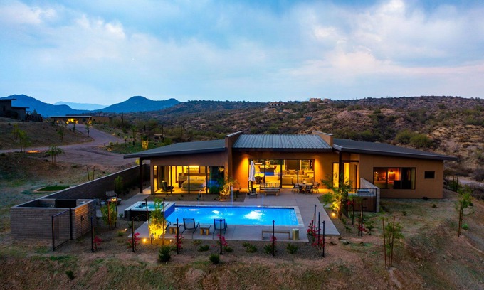 Fort McDowell House | Paradise Canyon - Pool - Spa - Fire Pit - Mtn Views - Estate 1
