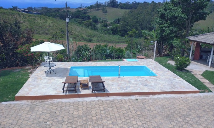 Pinhalzinho House | Peaceful retreat surrounded by nature. Comfortable house for families, pet friendly.