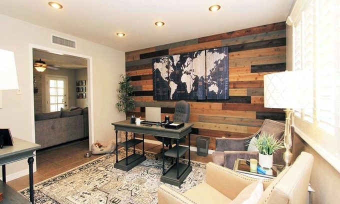 Sunset House | Pet friendly. Cozy 3-BR home with office, fitness room, laundry in El Paso