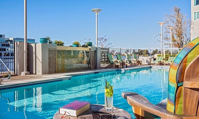 Redwood Shores House | Pet-Friendly Hotel with Lagoon and Mountain View, Outdoor Swimming Pool!