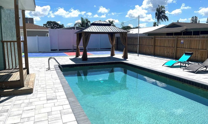 Whitney Beach House | Pickleball Court | Pool | Game Room