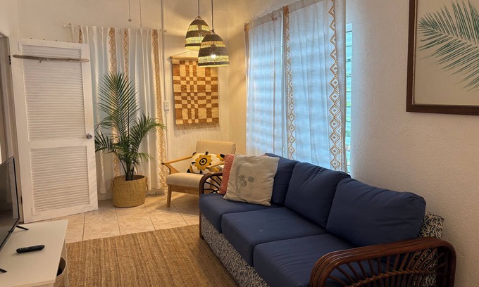 Contant Farms Apartment | Pirate's Cove STJ 🏴☠️15 minute walk to town and newly remodeled king 1 bdrm, AC🏝🏴☠️
