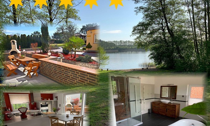 Quetzin House | PLAUschiges Plätzchen, vacation home near the lake with boat - Holiday home near the lake