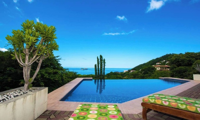 Playa Hermosa House | Playa Hermosa Vista Villa 4 BR Pool & Panorama Value Getaway Pet Friendly