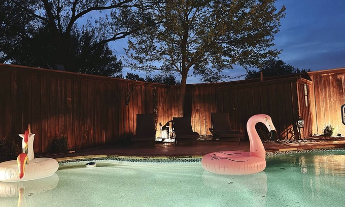 Richardson House | Private Heated Large Pool and Spa, Foosball, Grill, Dart, Games, Cornhole