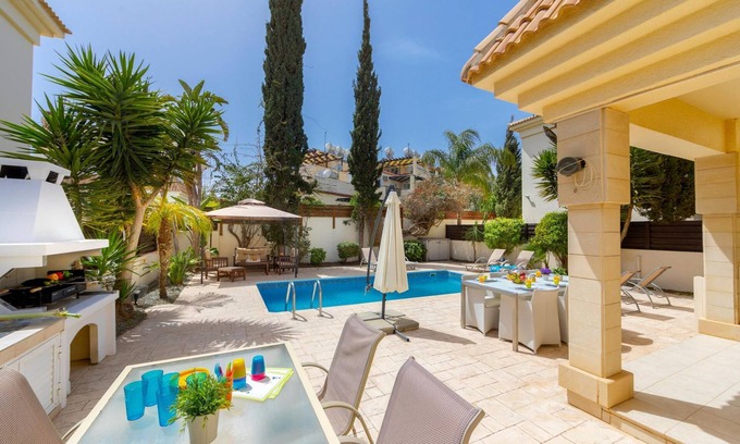 Kapparis Villa | Protaras Villa Athamas Blue