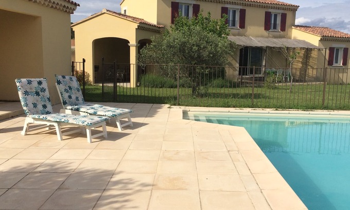 Rasteau House | Provencal Bastide with a pool, amazing view, quality furnishings