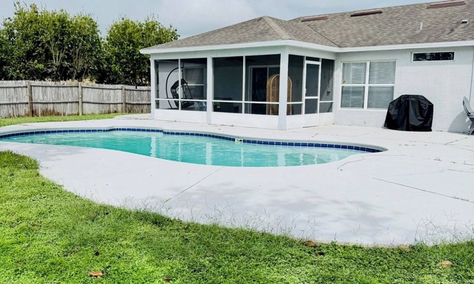 Indian Trails House | Pug Palace: Pool Games Pet Friendly Beach