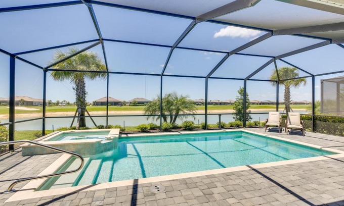 Punta Gorda House | Punta Gorda Home with Lanai and Golf Course View!