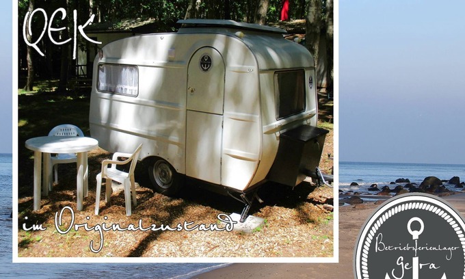 Kreptitz RV Rental | QEK 04 - Ostalgie QEK Direkt AM Strand - Nonnevitz auf Rügen