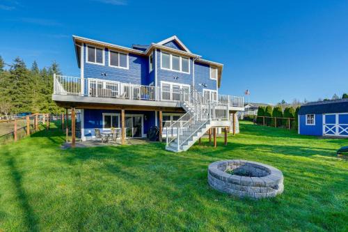 Big Lake Apartment | Quaint Mount Vernon Studio Rental with Big Lake View