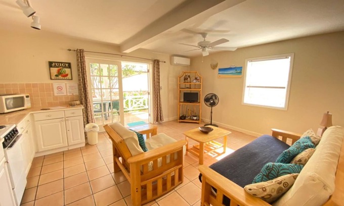 Jolly Harbour Apartment | Quaint One Bedroom Apartment with AC