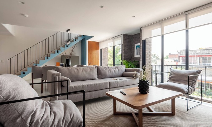 Colonia Roma Apartment | Queretaro 77 by Wynwood House