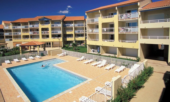 Valras-Plage Apartment | Résidence Alizea Beach 2P4V