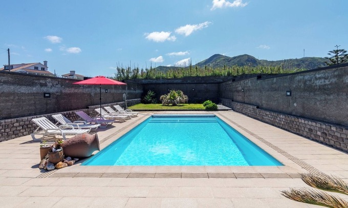 Sao Miguel Island Villa | Refúgio do Sol Seaside Villa Heated Saltwater Pool