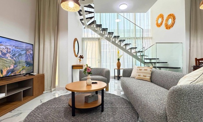 Masdar City Apartment | Refined 2BR Escape w/Pool & Parking - Masdar