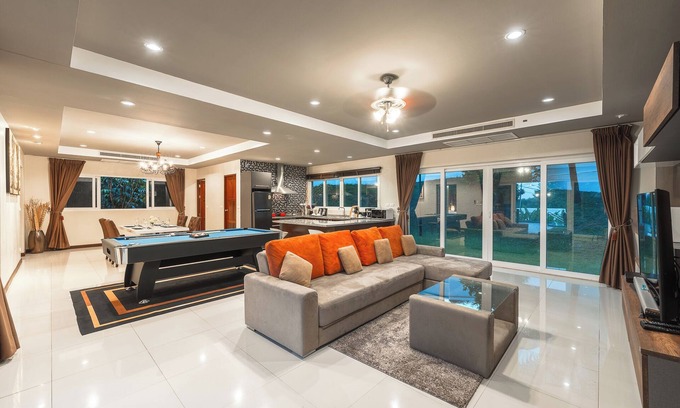 Koh Kaew Villa | Relaxing Huge Seaview Pool Table V181