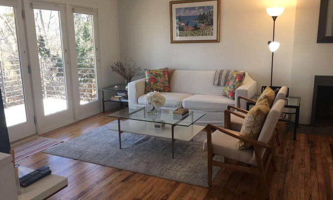 Hay Beach House | Renovated and Spacious Summer Home with Water View on Picturesque Island.