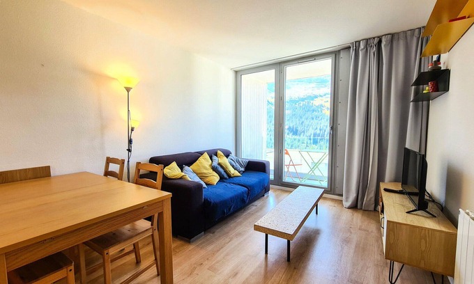 Flaine Apartment | Residence La Petite Ourse - 3 Rooms for 6 People