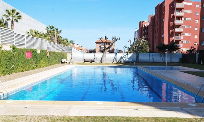 Vilassar de Mar Apartment | Rey apartment - Community Pool
