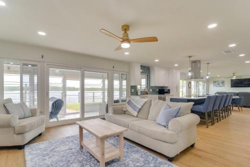 Ruskin House | Riverfront Ruskin Home with Boat Dock, 1 Mi to Beach