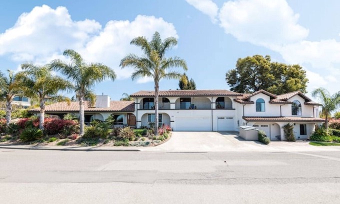 Castro Valley House | Romantic Spanish 7 BR Villa with Hot Tub, sleeps 17