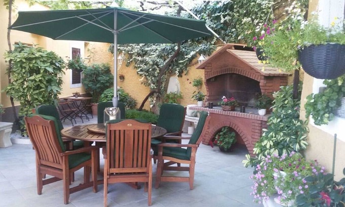 Trsteno Apartment | Rooms Mozara Double room 3 with private external bathroom