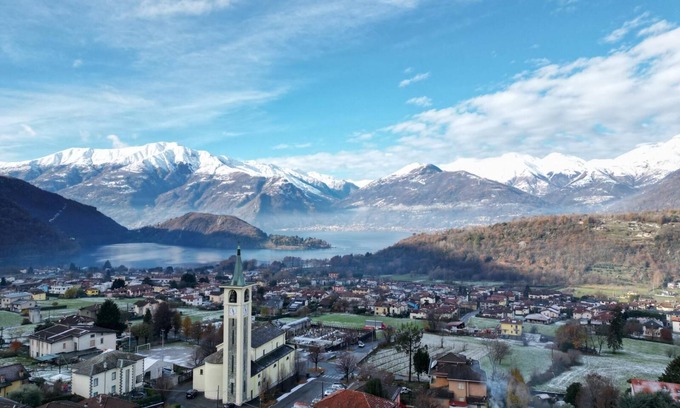 Colico Apartment | Roxy House, Idyllic lake Como modern apt, lake view, swimming pool, lift, garage