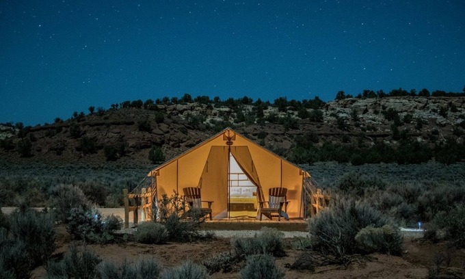 Kanab RV Rental | Safari Tent Adventure in Kanab, Utah: A Unique Glamping Experience
